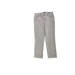 Gloria Vanderbilt Sadie Slim Women's size 14P Gray Denim jeans